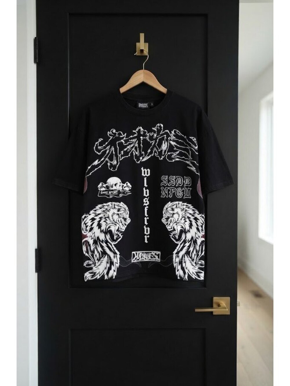 Darc Sport x  Our Code Premium Oversized Tee in Black (S)